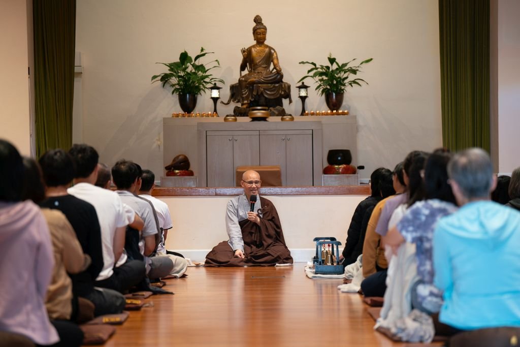 果醒法師帶領念佛禪一