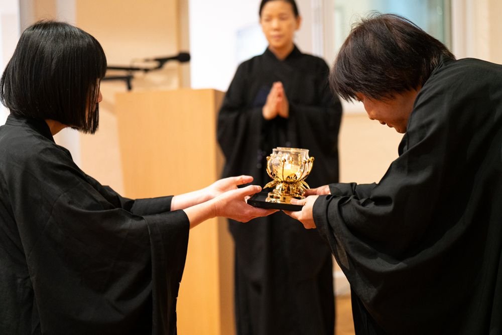 舊金山道場法會中的薰修與學習